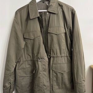 Utility Olive Green Women's Jacket